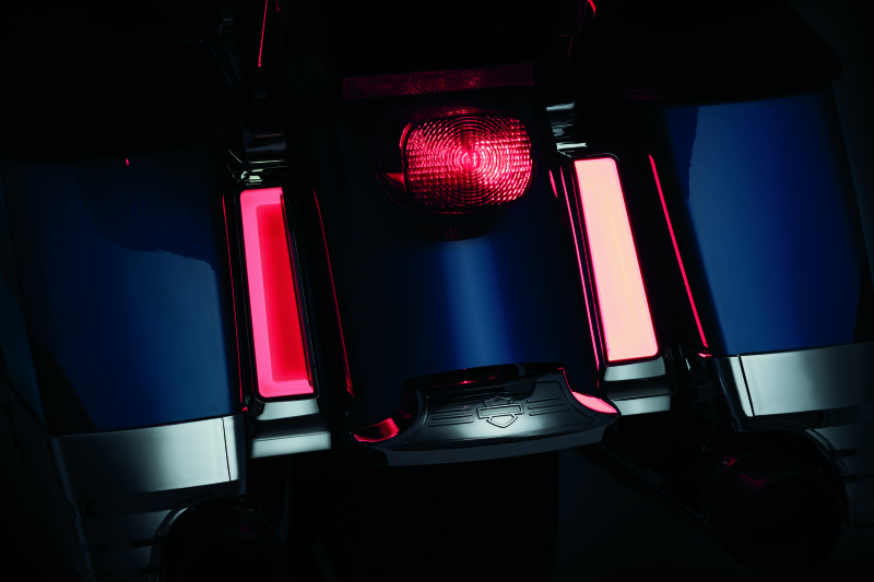 Kuryakyn Tracer L.E.D. Inserts For Saddlebag Supports Chrome - Cycle City Outdoors