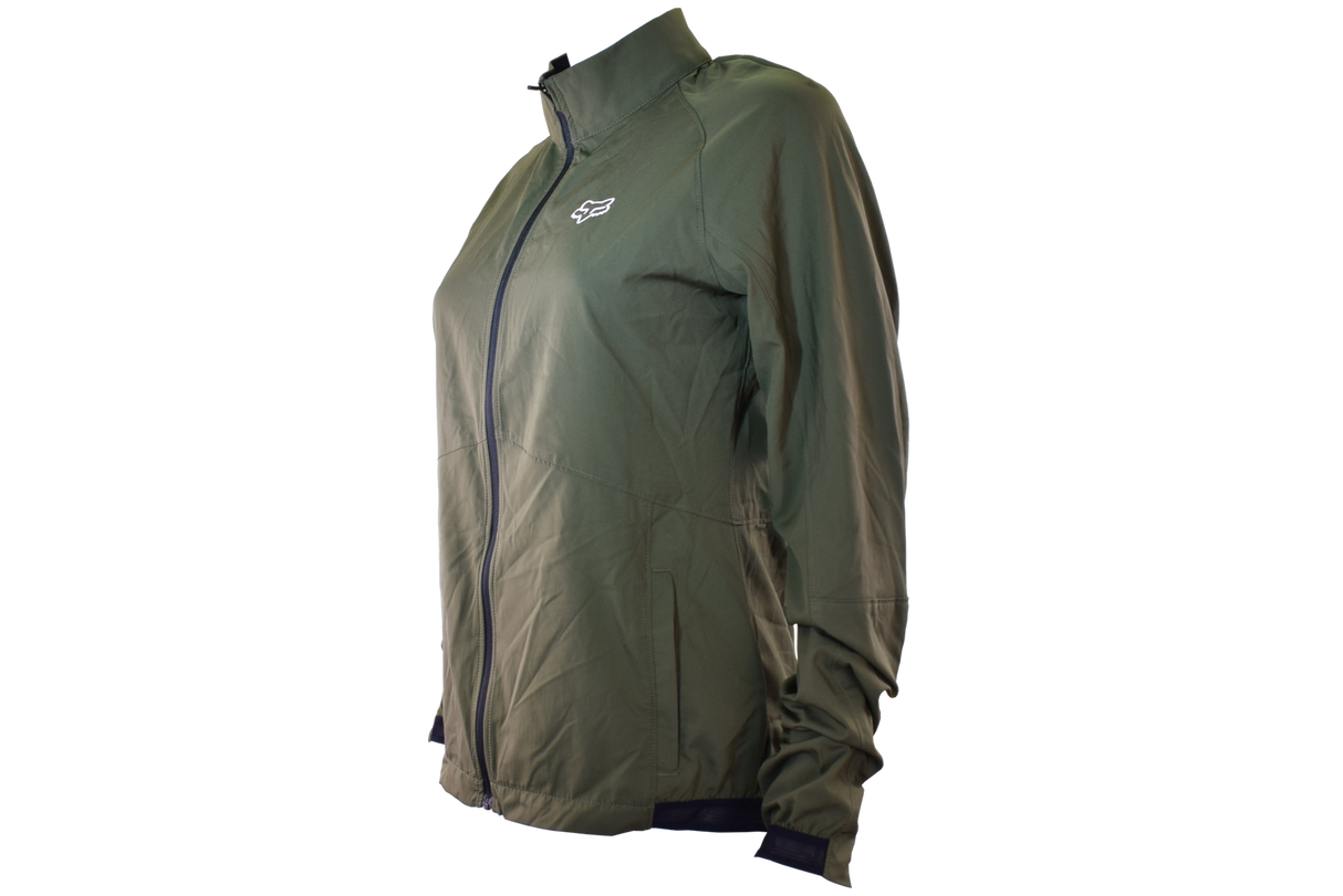 Fox Racing - Womens Ranger Wind Jacket - Olive Green - S