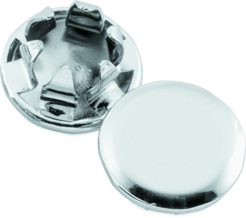 Kuryakyn Custom End Plugs Chrome For 3/8inch Allen Bolts (Set of 6) - Cycle City Outdoors