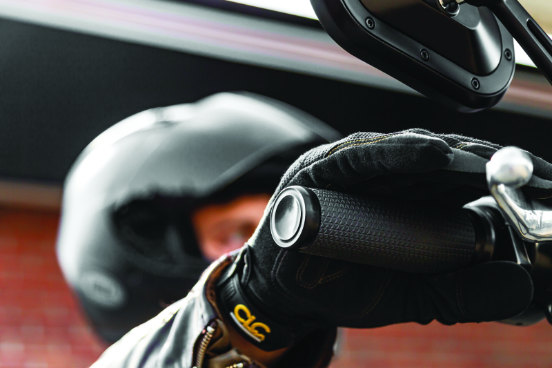 Kuryakyn Thresher Grips Throttle-By-Wire Black - Cycle City Outdoors