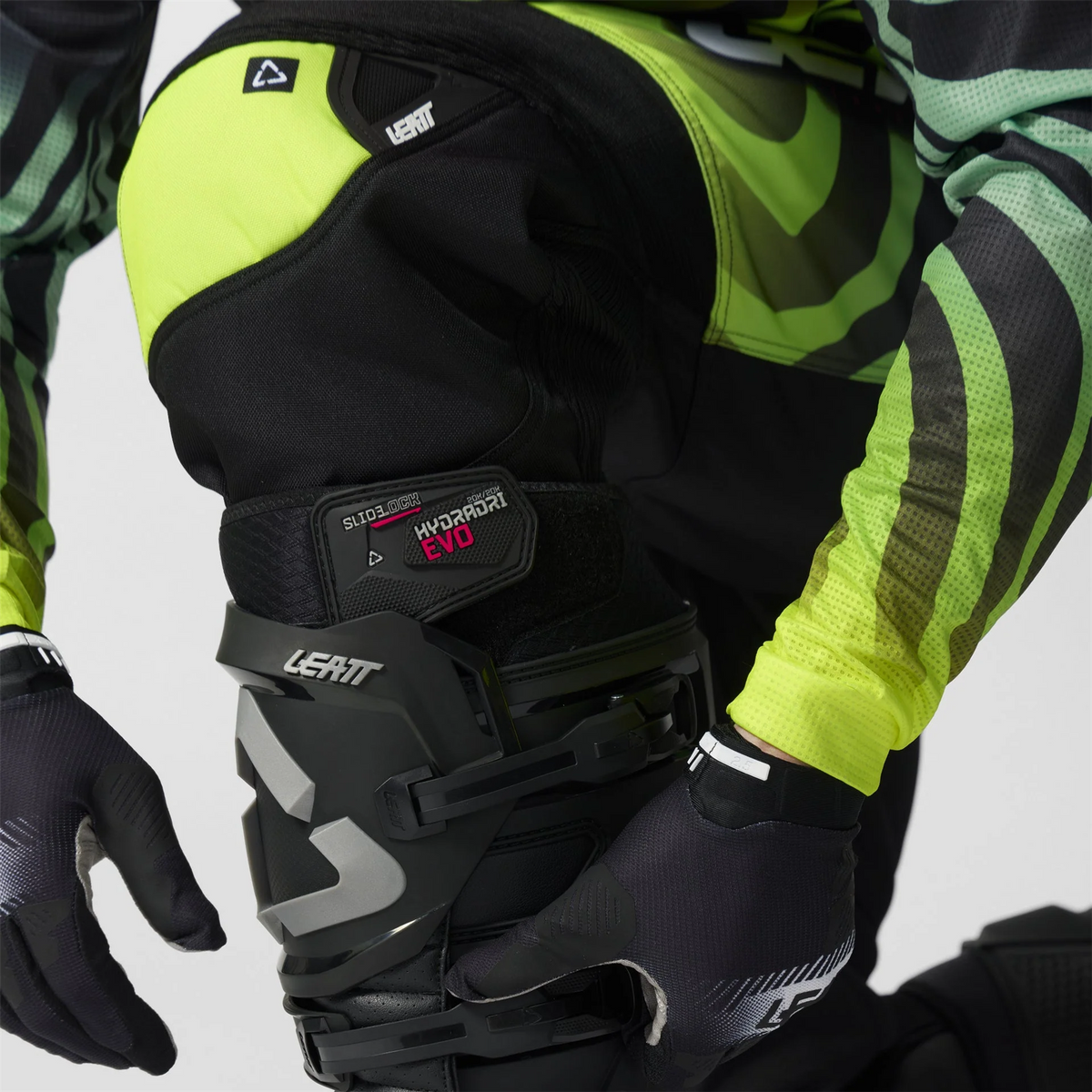Leatt Ride Kit 3.5 Jr | Youth Jersey & Pant Combo | Tiger Pink, Leopard Yellow