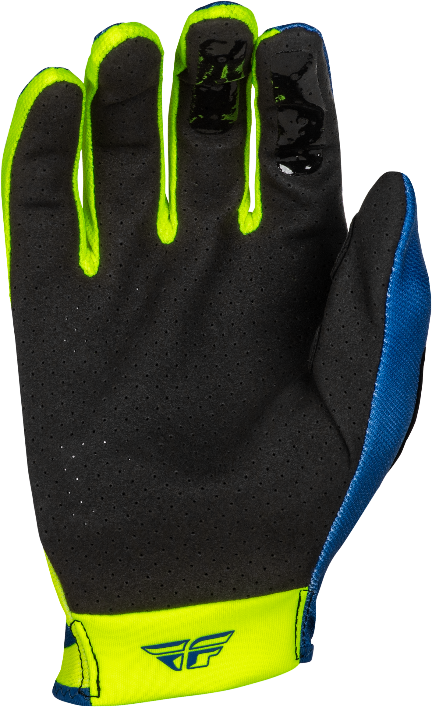Youth Lite Lancer Gloves Navy/Hi Vis Ym - Cycle City Outdoors