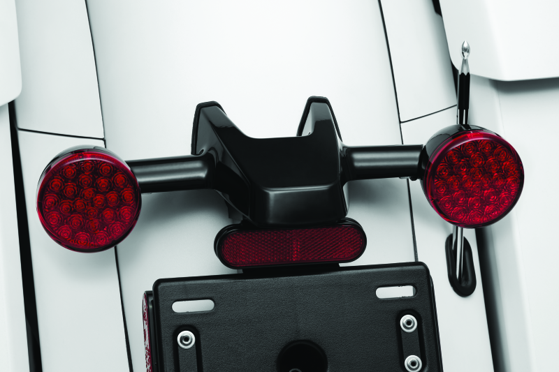 Kuryakyn Rear Atto Turn Signal Adapter Black - Cycle City Outdoors