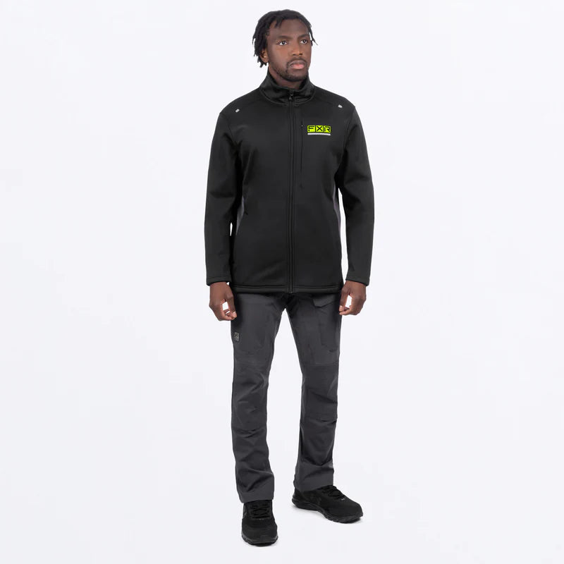 FXR M Elevation Tech Zip-Up Black / Hi-Vis