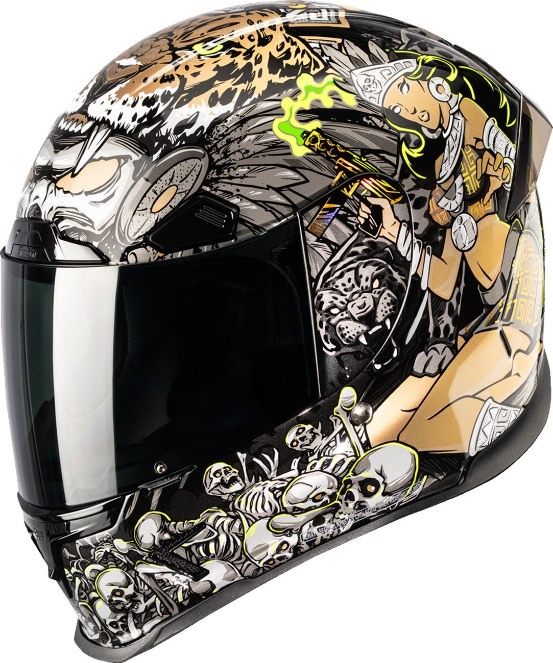 ICON Airframe Pro™ Helmet - Aztec Nine - Gold