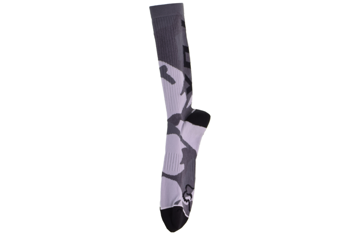 Fox Racing - Camo Cushioned Crew Sock - Black Camo - L/XL