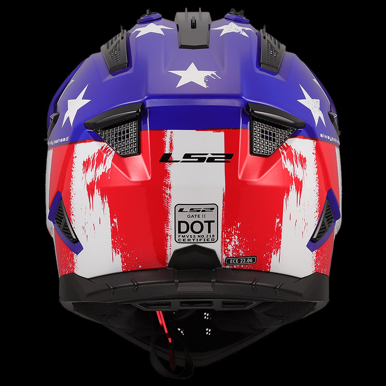 LS2 - Gate II Battle Scar Motocross Helmet