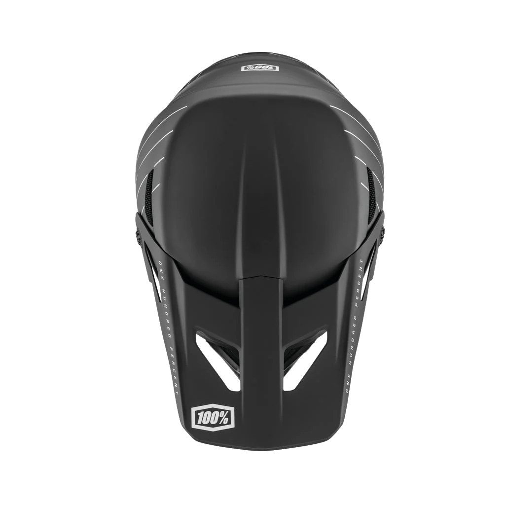 100% - Status Essential Black Full Face Helmet