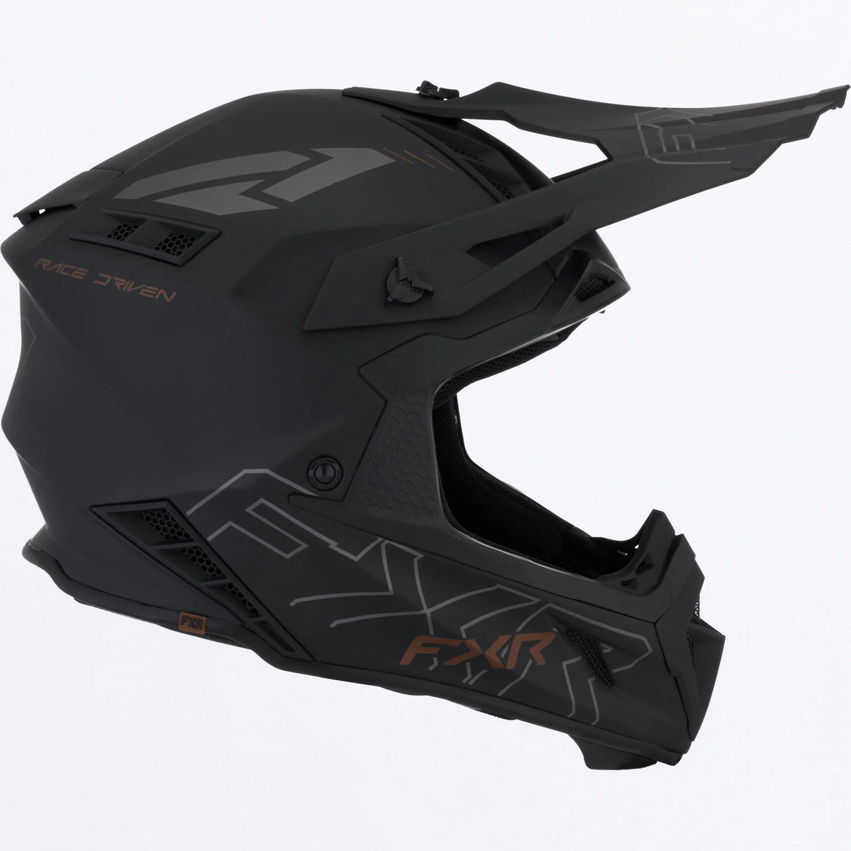 FXR Racing - HeliuPrime Helmet - Black