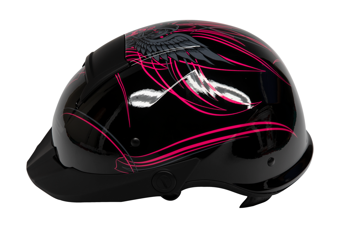 LS2 - Rebellion Wheels & Wings Half Helmet
