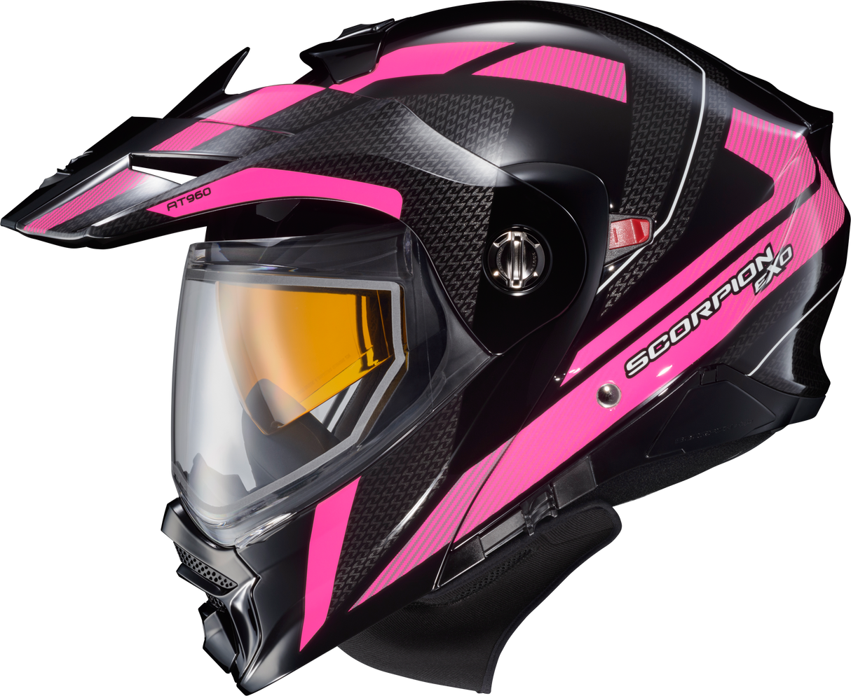 Exo At960 Cold Weather Helmet Hicks Pink Lg (Electric)