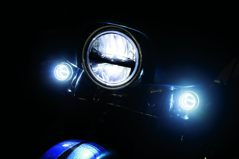 Kuryakyn Luminez L.E.D. Front Turn Signal Insert 1157 White - Cycle City Outdoors