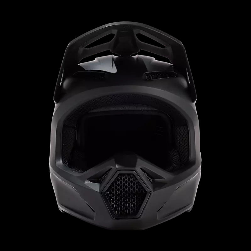 Fox Racing - V1 Solid Helmet - Matte Black - L (open box)