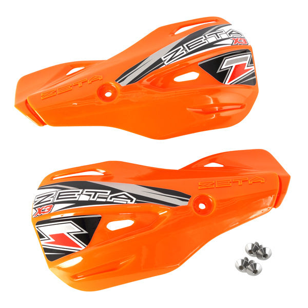 Zeta X3 Handguard Shield Orange