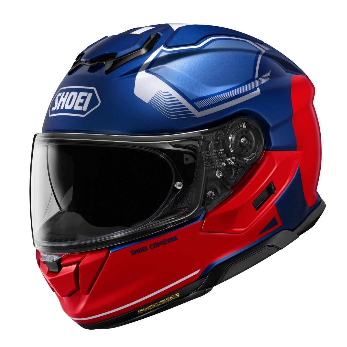 Shoei GT-Air 3 Mike Full-Face Motorcycle Helmet - Blue/Red
