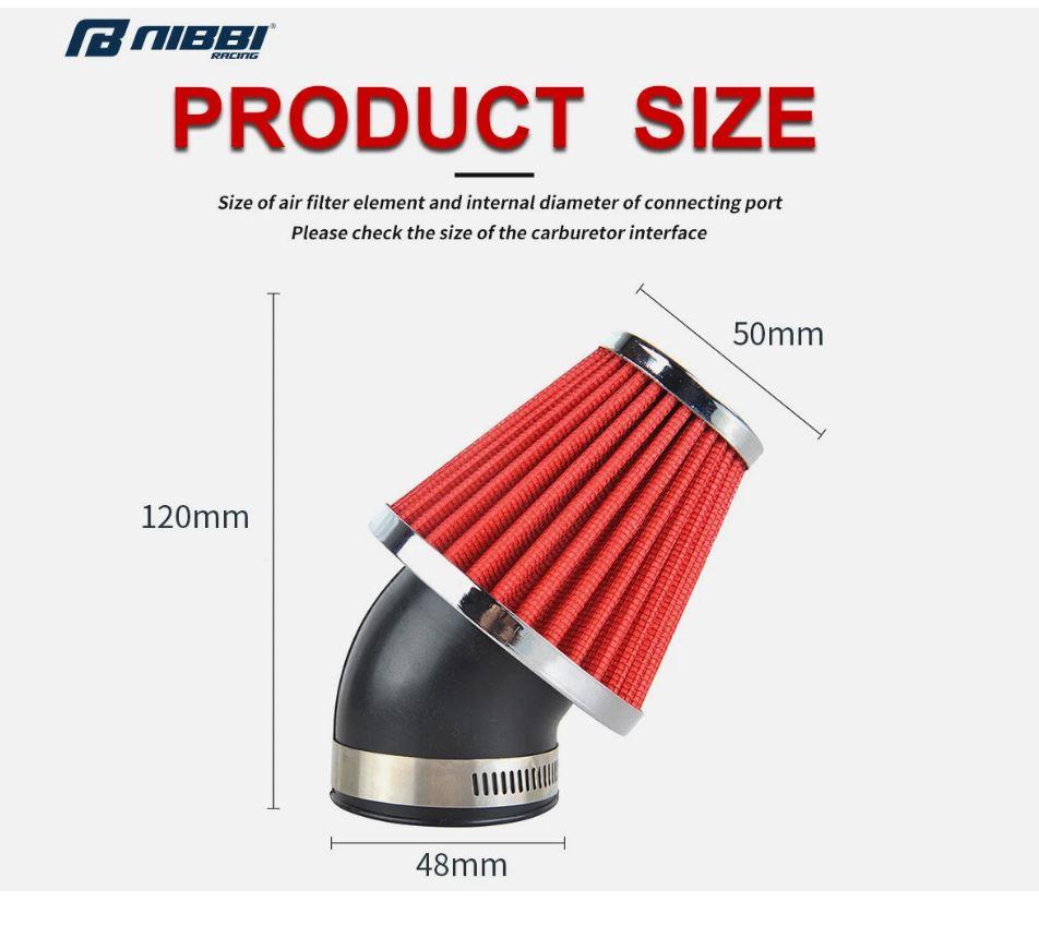 Nibbi Racing KL-48-WT Air Filter
