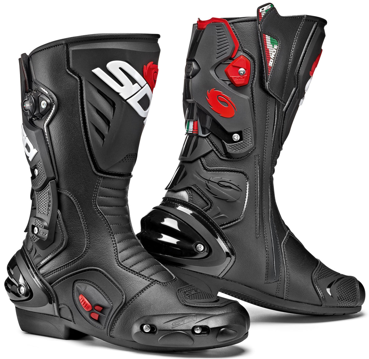 Sidi Vertigo 2 Motorcycle Boots | Tecno-3 Iron Calf Adjustment & Ventilated Ankle Braces