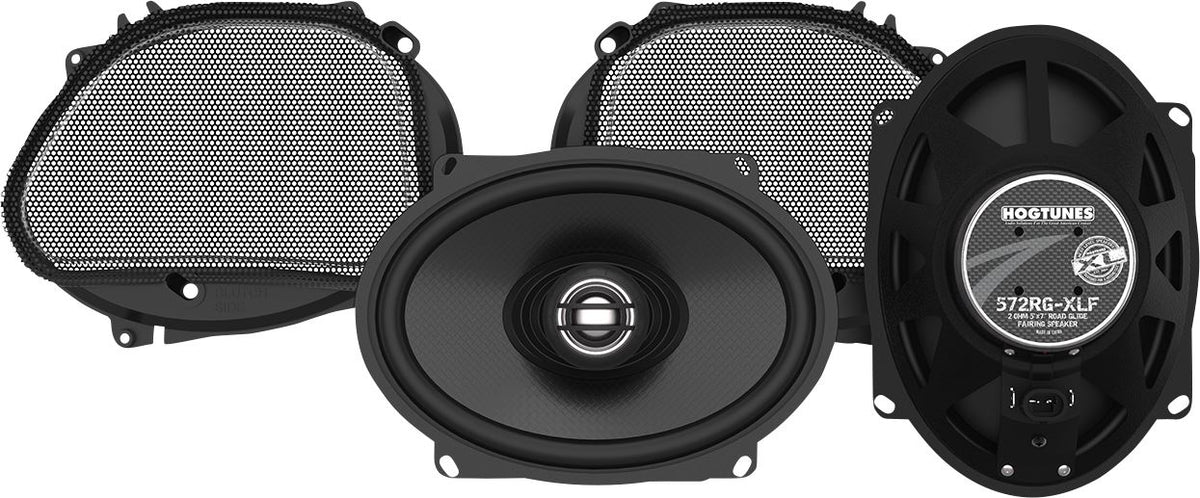 Hogtunes 572RG-XLF Fairing Speakers | Road Glide | 5″ × 7″ | Pair