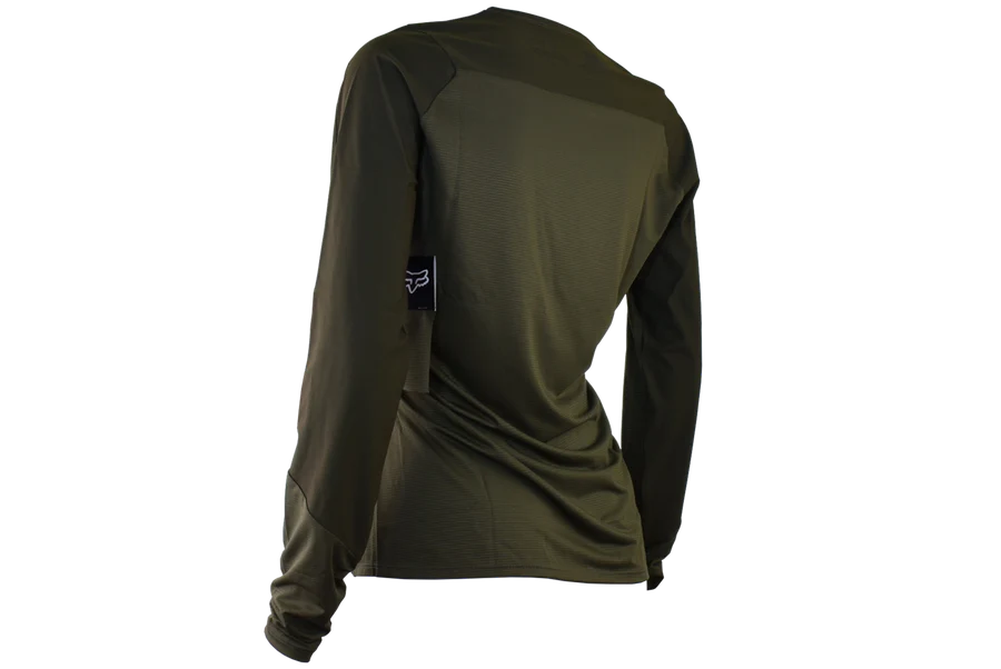 Fox Racing - Womens Flexair Ascent Ss Jersey - Olv Grn - S