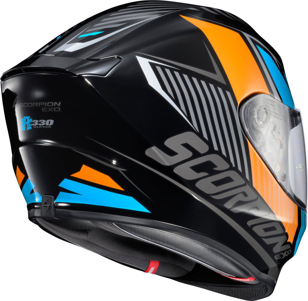 Scorpion - Exo R330 Full Face Helmet Hawker Light Blue 2x