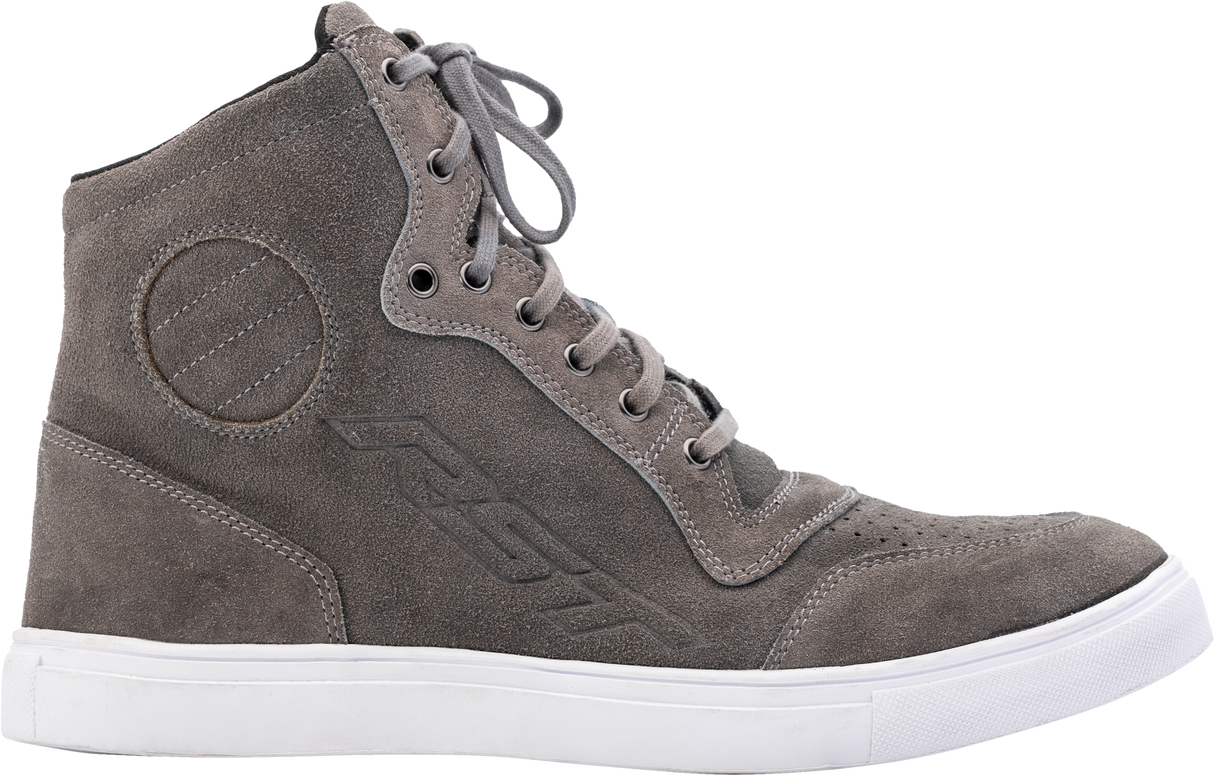 Hitop Moto Sneaker Ce Boot Grey Suede Sz 13