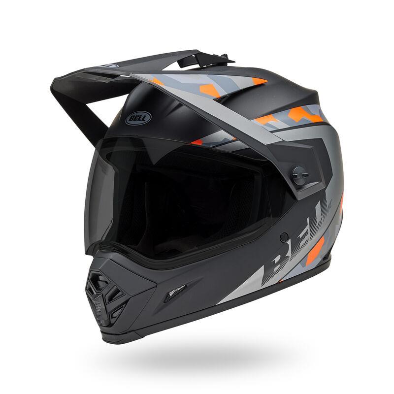 Bell - MX-9 ADV MIPS - Matte Black/Orange Camo Mesa