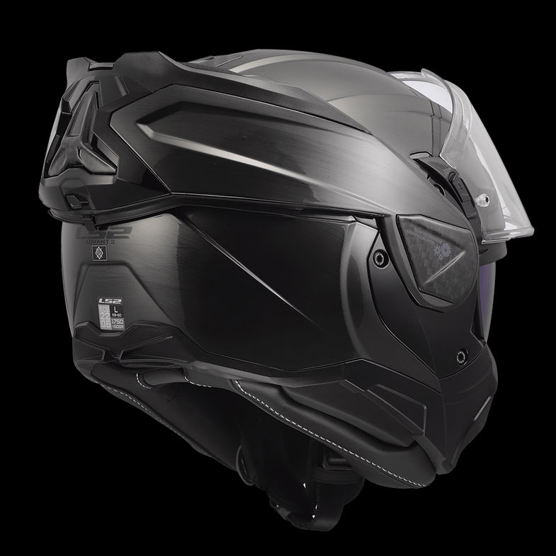 LS2 - Advant II Jeans Gloss Gray Modular Helmet