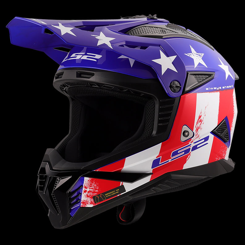 LS2 - Gate II Battle Scar Motocross Helmet