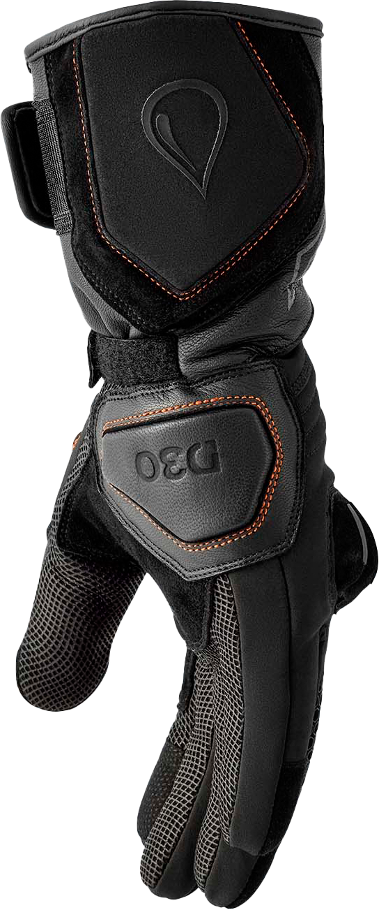 Womens Artic D3o Wp Glove Black Textile Lg