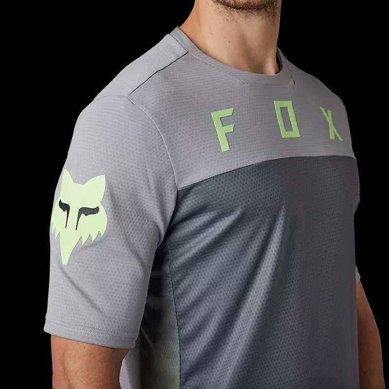 Fox Racing - Defend Ss Jersey Cekt - Blk/Gry - M