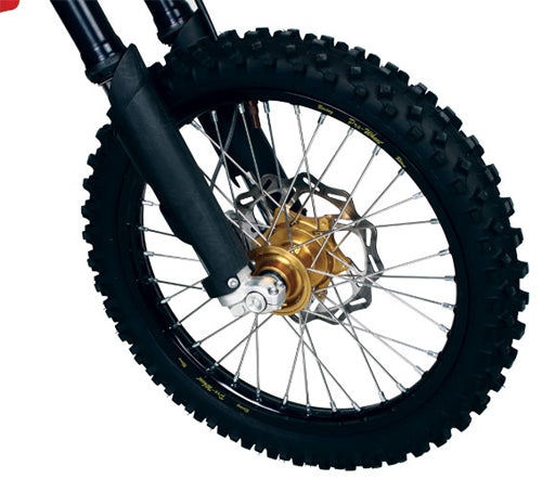 Front Wheel 1.60x21 Black Rim/Blue Hub