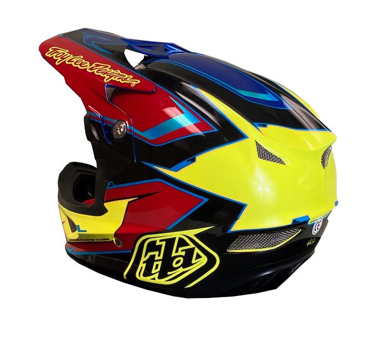 Troy Lee - D3 Composite - Cadence YW/RD - LG - Cycle City Outdoors
