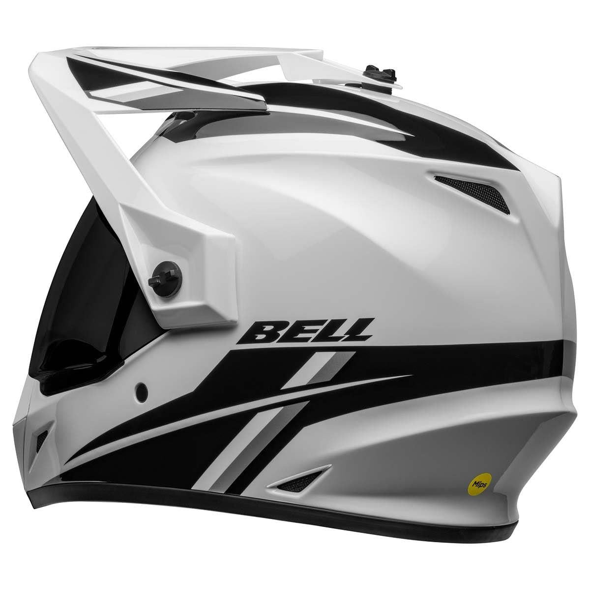 Bell - MX-9 ADV MIPS - White/Black Alpine Motorcycle Helmet