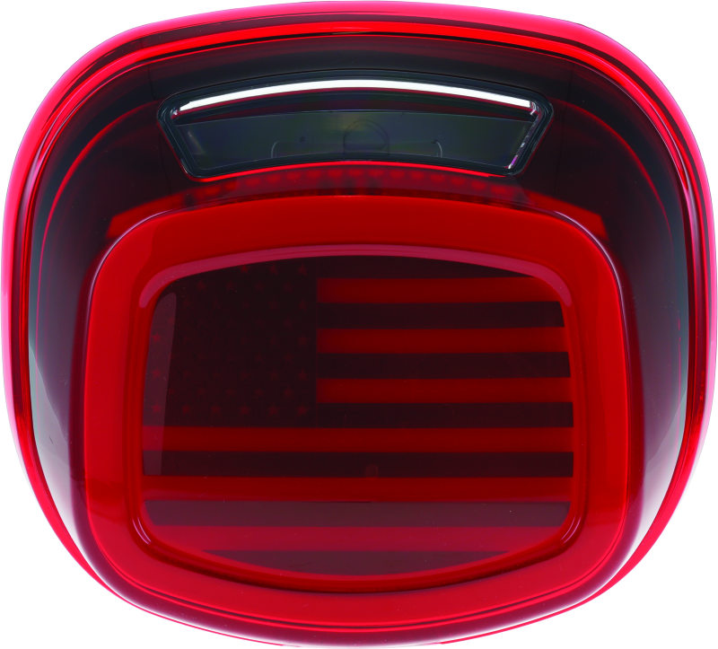 Kuryakyn Freedom Taillight Red Lens With License Light - Cycle City Outdoors