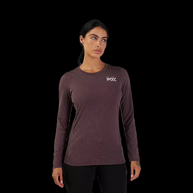 Fox Racing - Womens Ranger Drirelease® Long Sleeve Jersey - Purple - S
