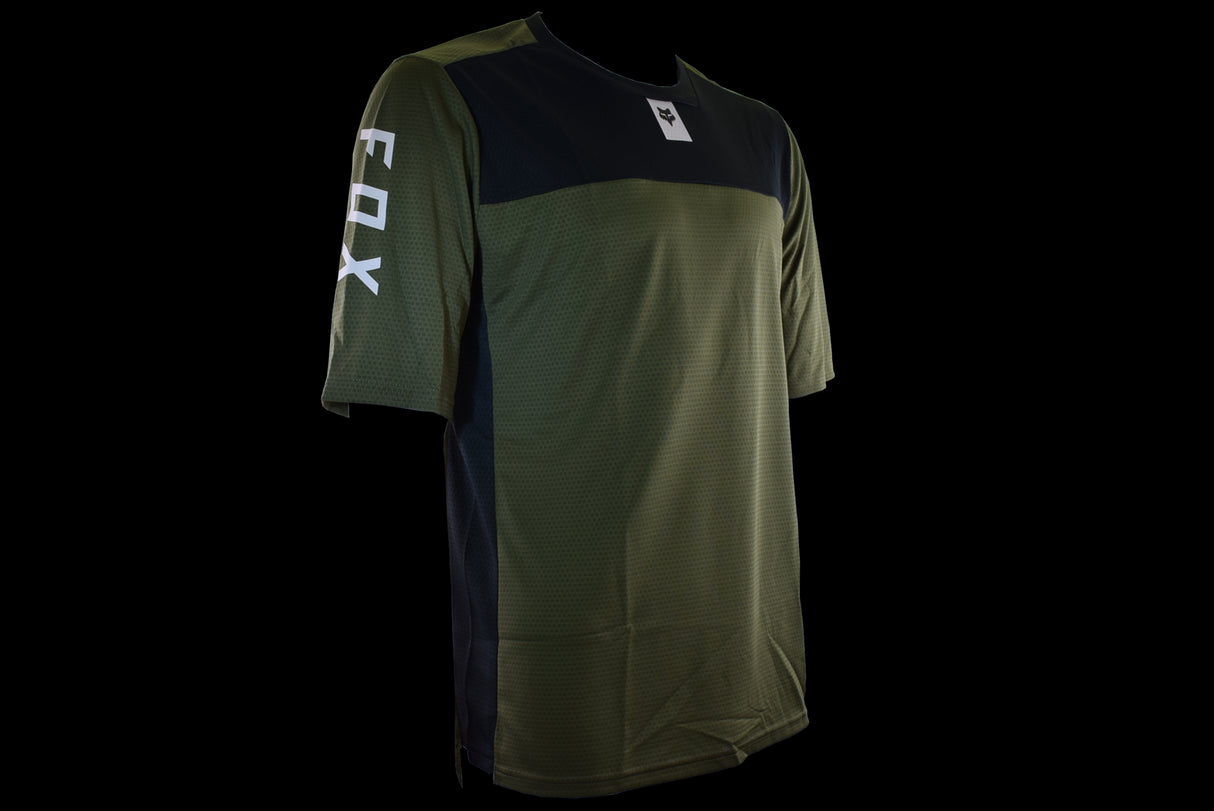 Fox Racing - Defend SS Jersey - Olive Green - M