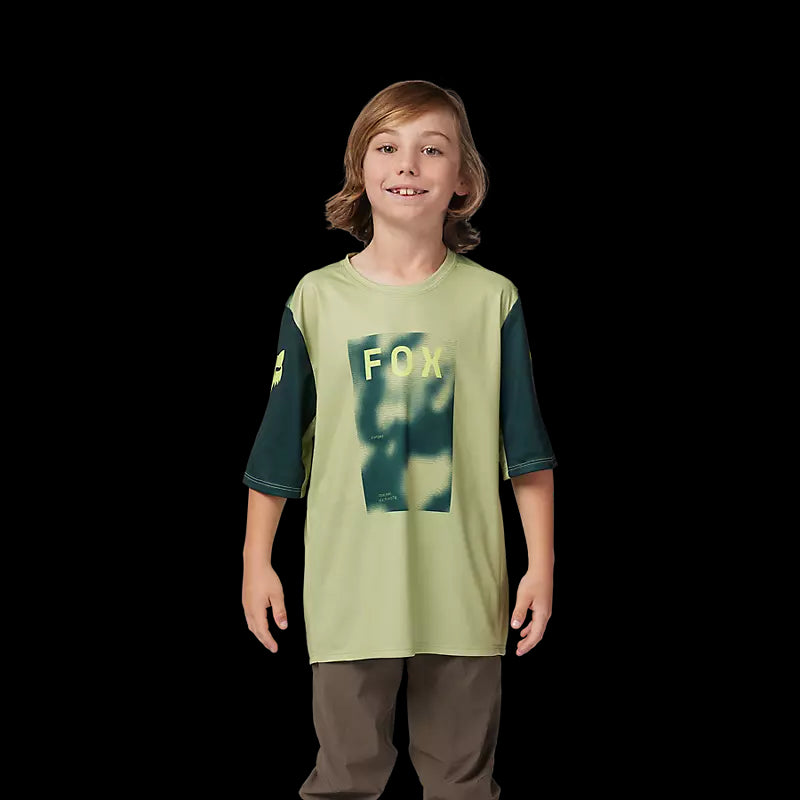 Fox Racing - Youth Ranger Ss Jersey Taunt - Pl Grn - YL