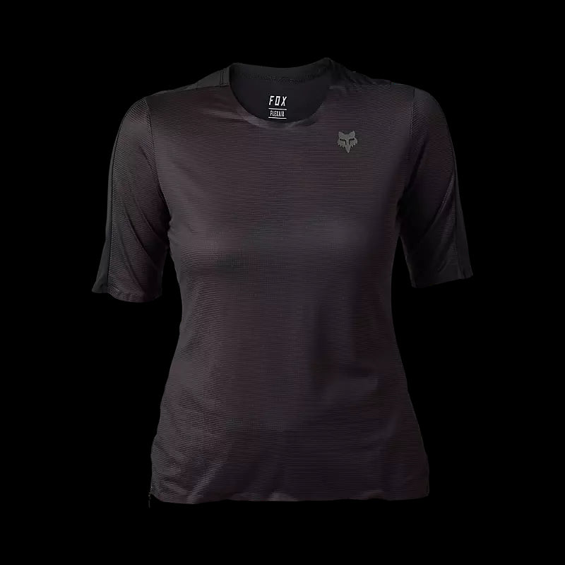 Fox Racing - Womens Flexair Ascent Ss Jersey - Blk - S