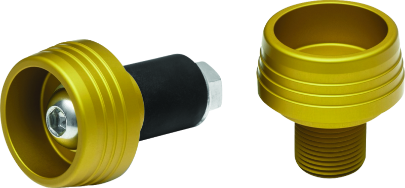 Kuryakyn Lodestar Front Axle Slider Gold - Cycle City Outdoors