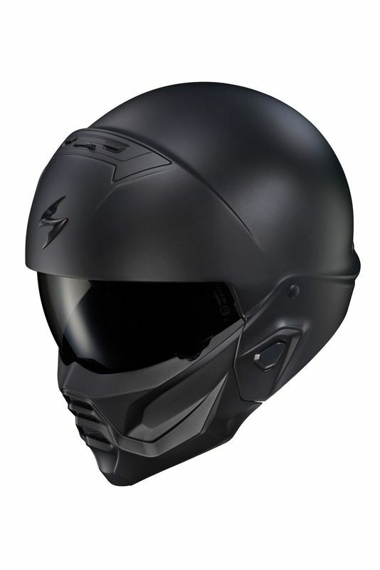 Scorpion - Covert 2 Open Face Helmet Matte Black Xs