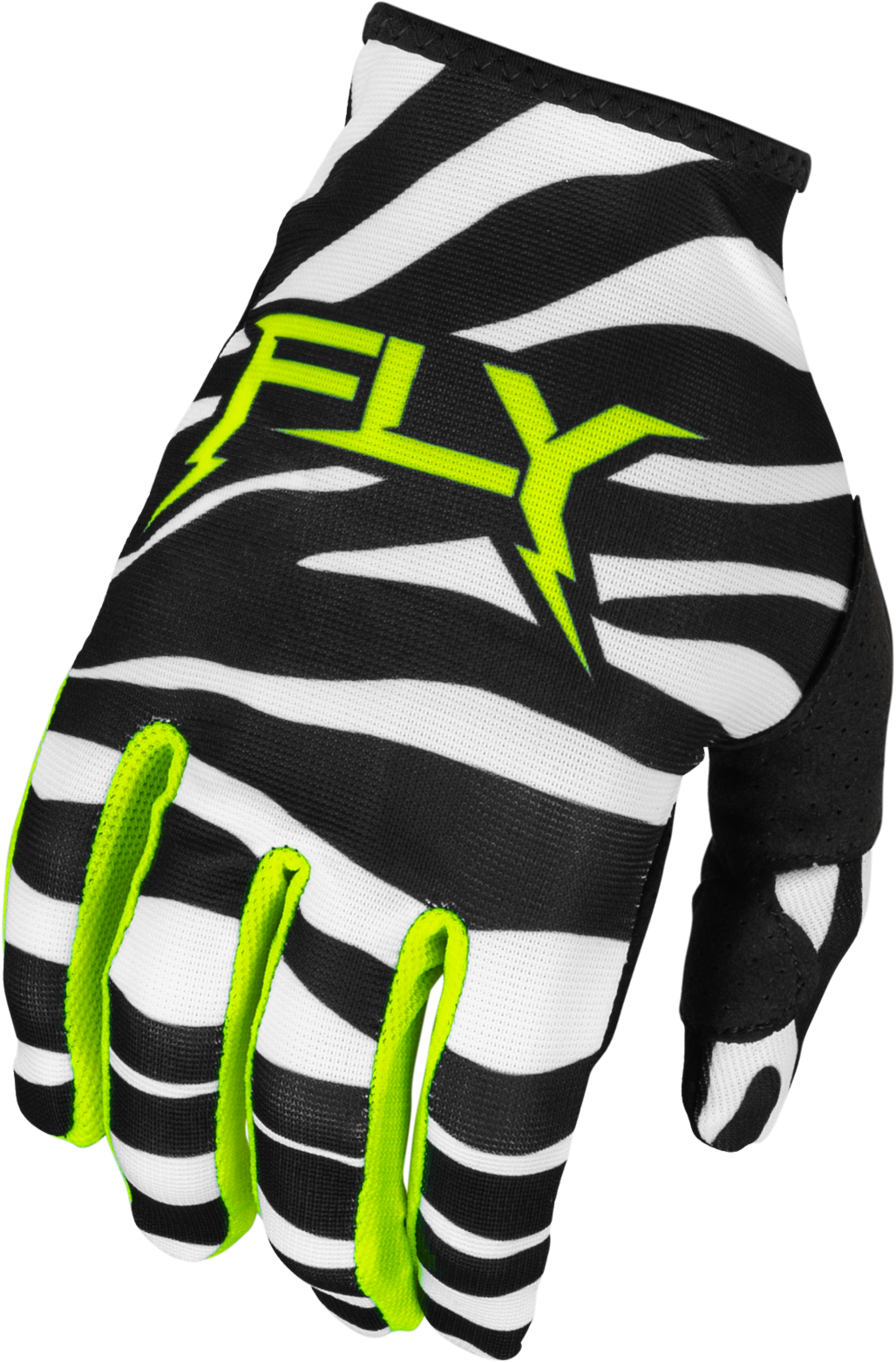 Lite Uncaged Gloves Black/White/Neon Green 2x - Cycle City Outdoors