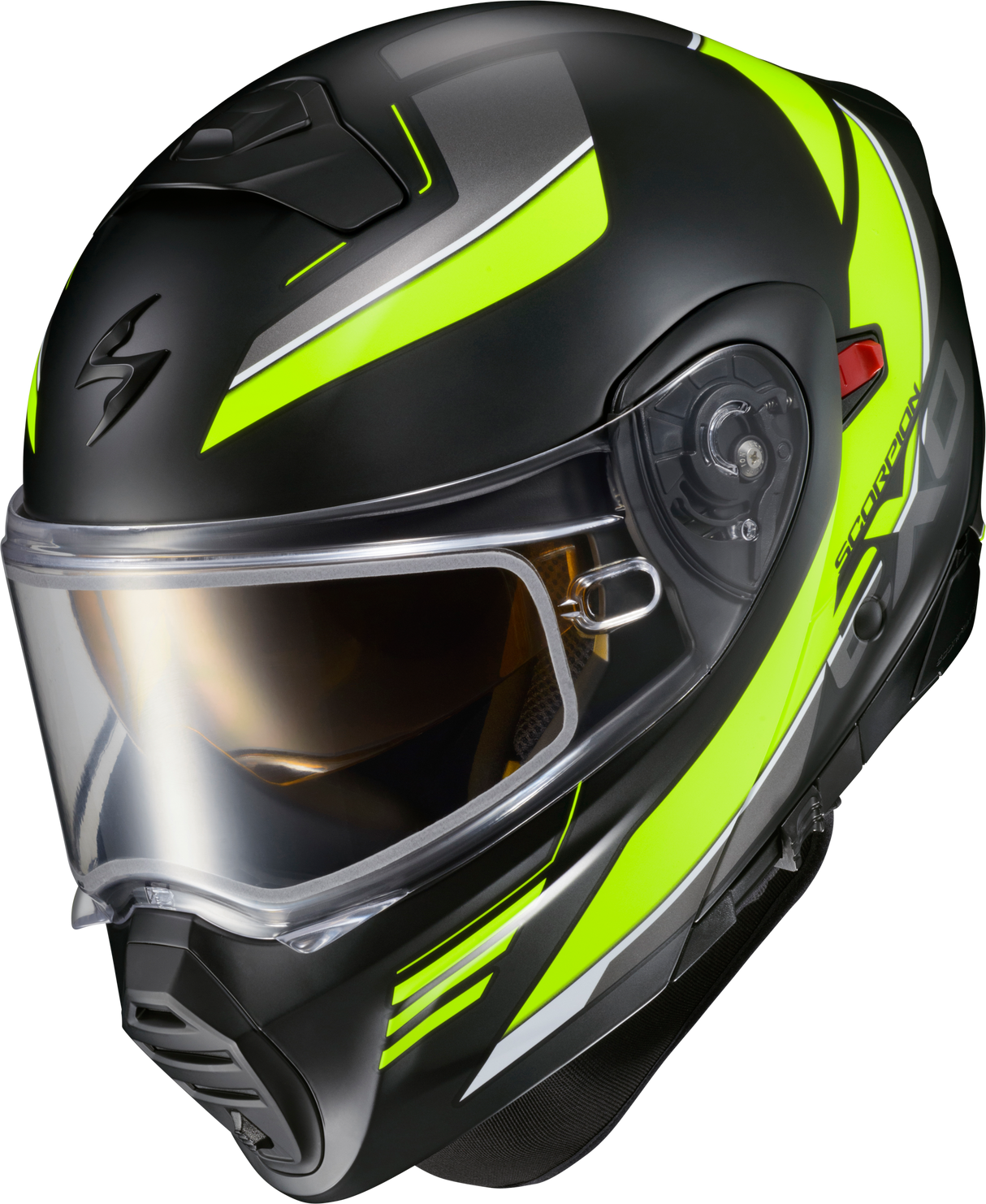 Exo Gt930 Cold Weather Helmet Modulus Hi Vis Lg (Electric)