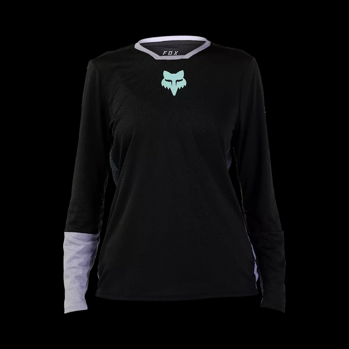 Fox Racing - Womens Defend Race Long Sleeve Jersey - Black - S
