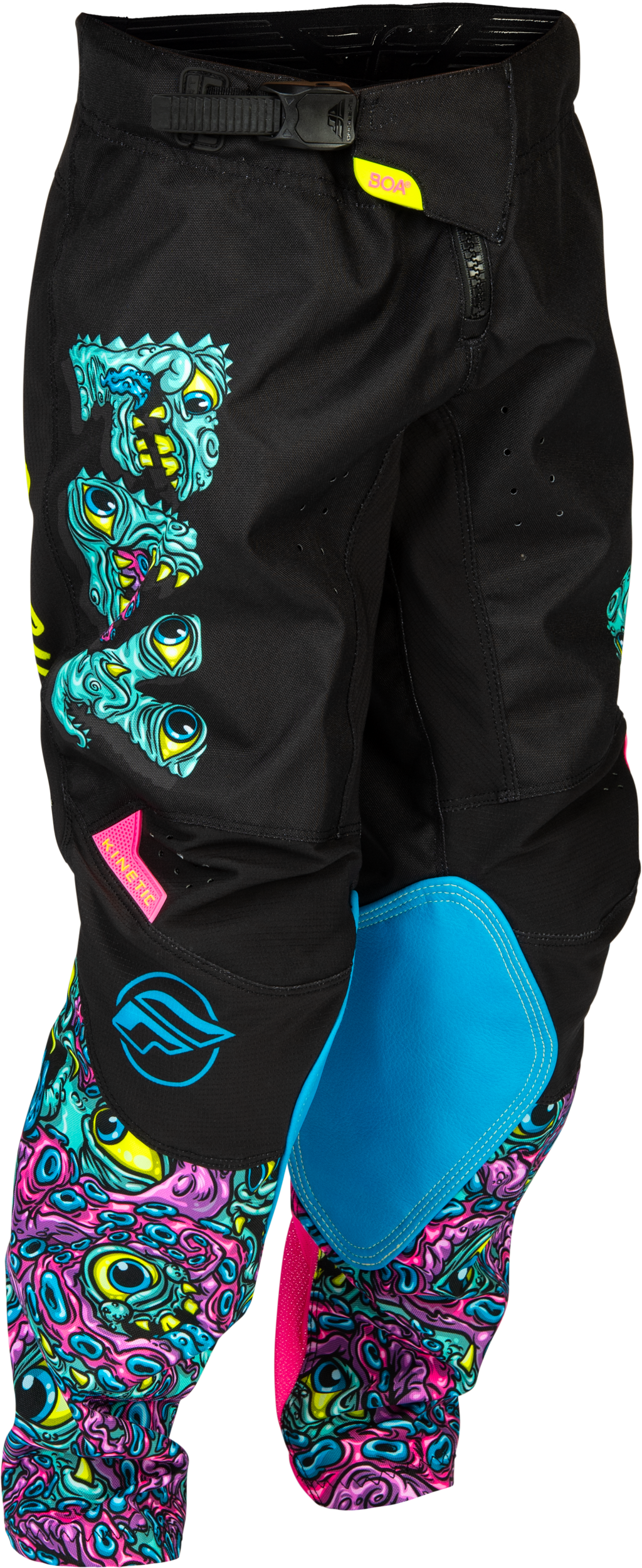 Youth Kinetic Mutant Pants Black/Multi Sz 20