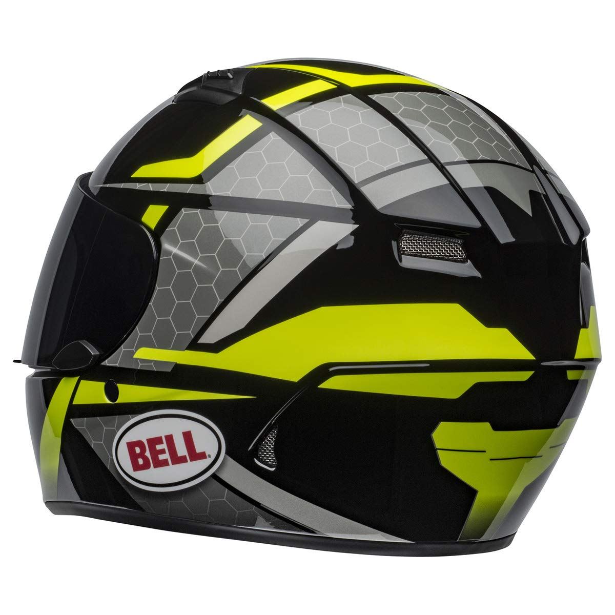 Bell - Qualifier Full Face Helmet - Gloss Black/Hi-Vis - L (open box)