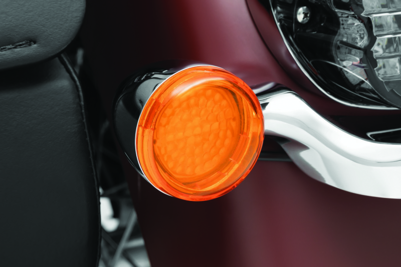 Kuryakyn Luminez L.E.D. Rear Turn Signal Insert 1156 Amber - Cycle City Outdoors
