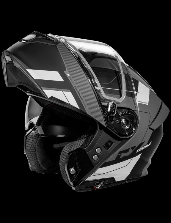 Castle CX935 Helmet Raid Matte Charcoal/Silver Large