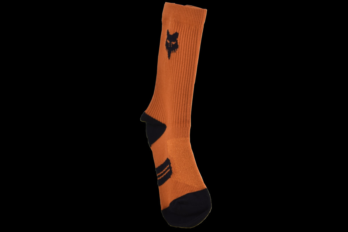 Fox Racing - Youth Ranger 6" Crew Sock - Burnt Orange - YS