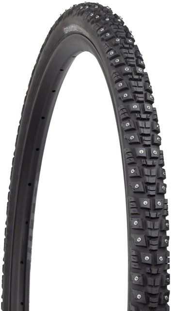 45NRTH Gravdal Studded Winter Road Tire - 650bx38 | 240 Carbide Steel Studs | 33 TPI