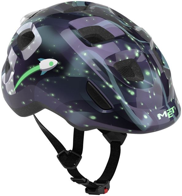 MET Hooray MIPS Kids Helmet – Space Glow in Dark